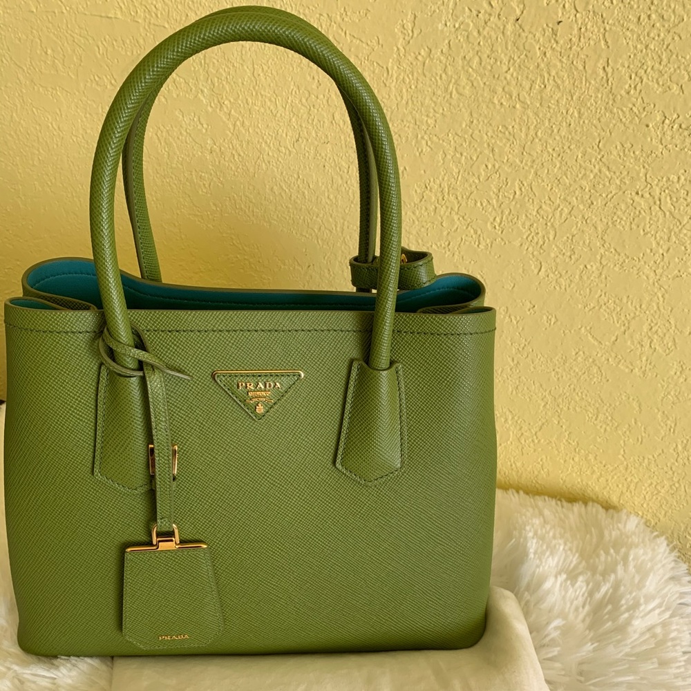 Authentic Prada Small Saffiano Leather Bag